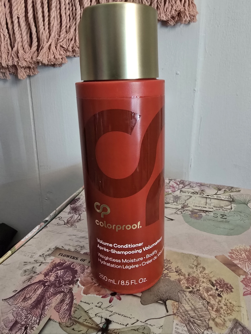 ColorProof Volume Conditioner - Red Bottle with Gold Cap